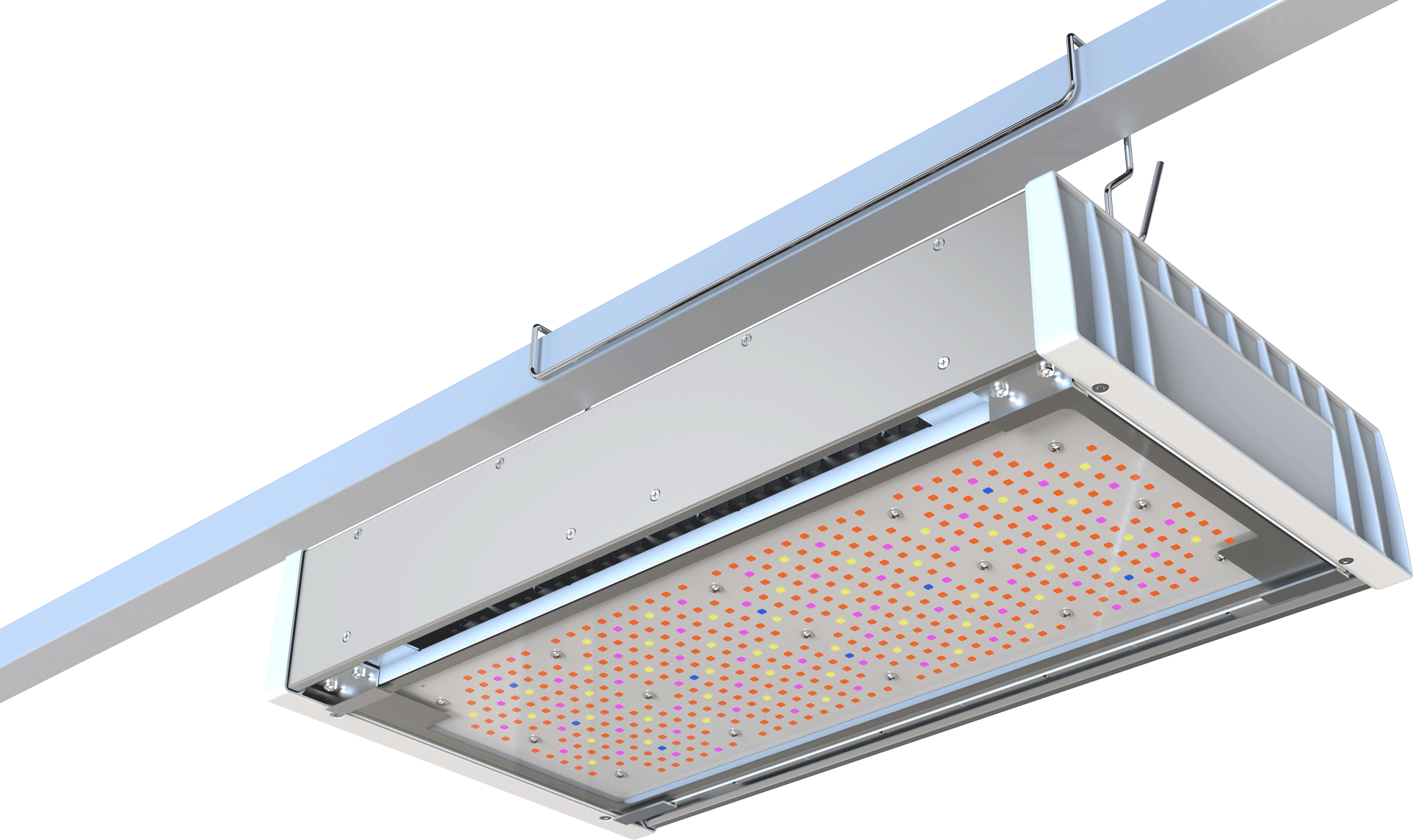 GR02B-Top: экономичная LED-лампа верхнего освещения для теплиц Сочетание цены, компактности и умного управления - 图片 2